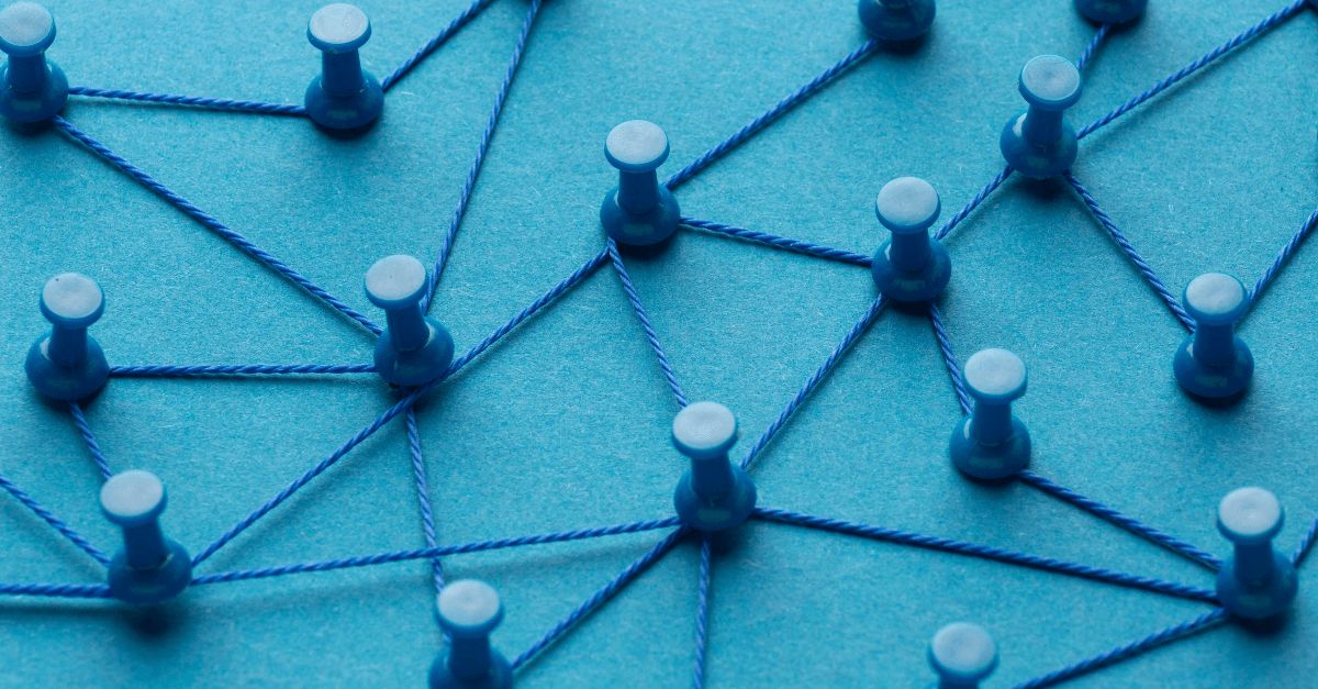 Pins on a board
