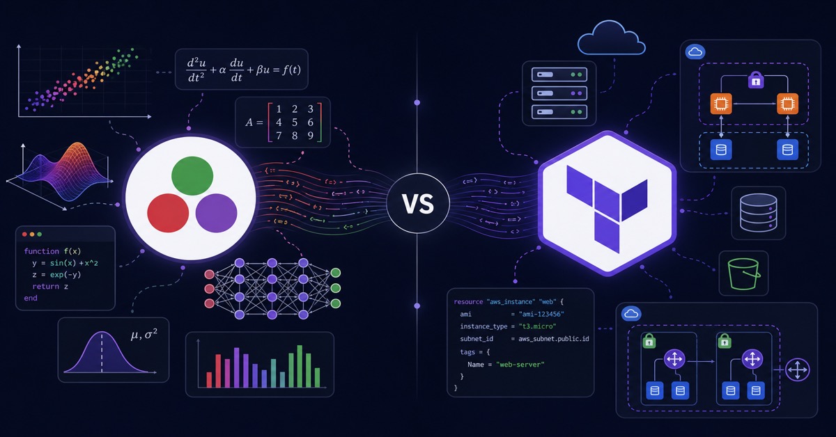 Julia vs Terraform: When to Use Each in Your DevOps Stack