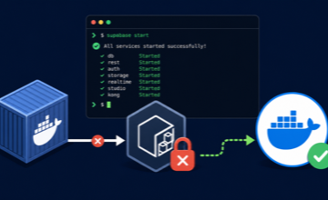 Fix Supabase CLI 403 from ECR | Docker Hub Override